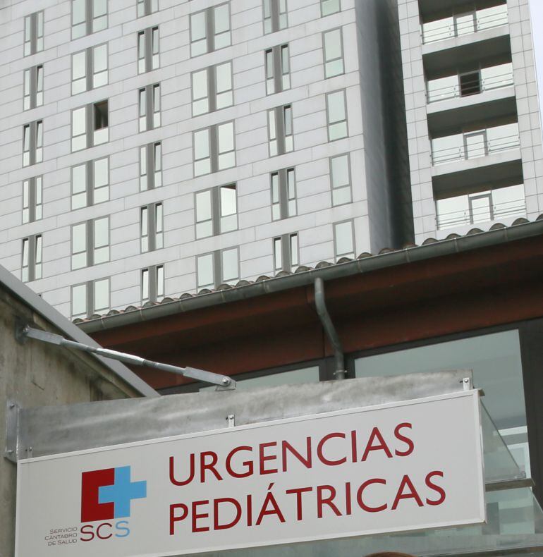 Entrada a urgencias pediátricas.