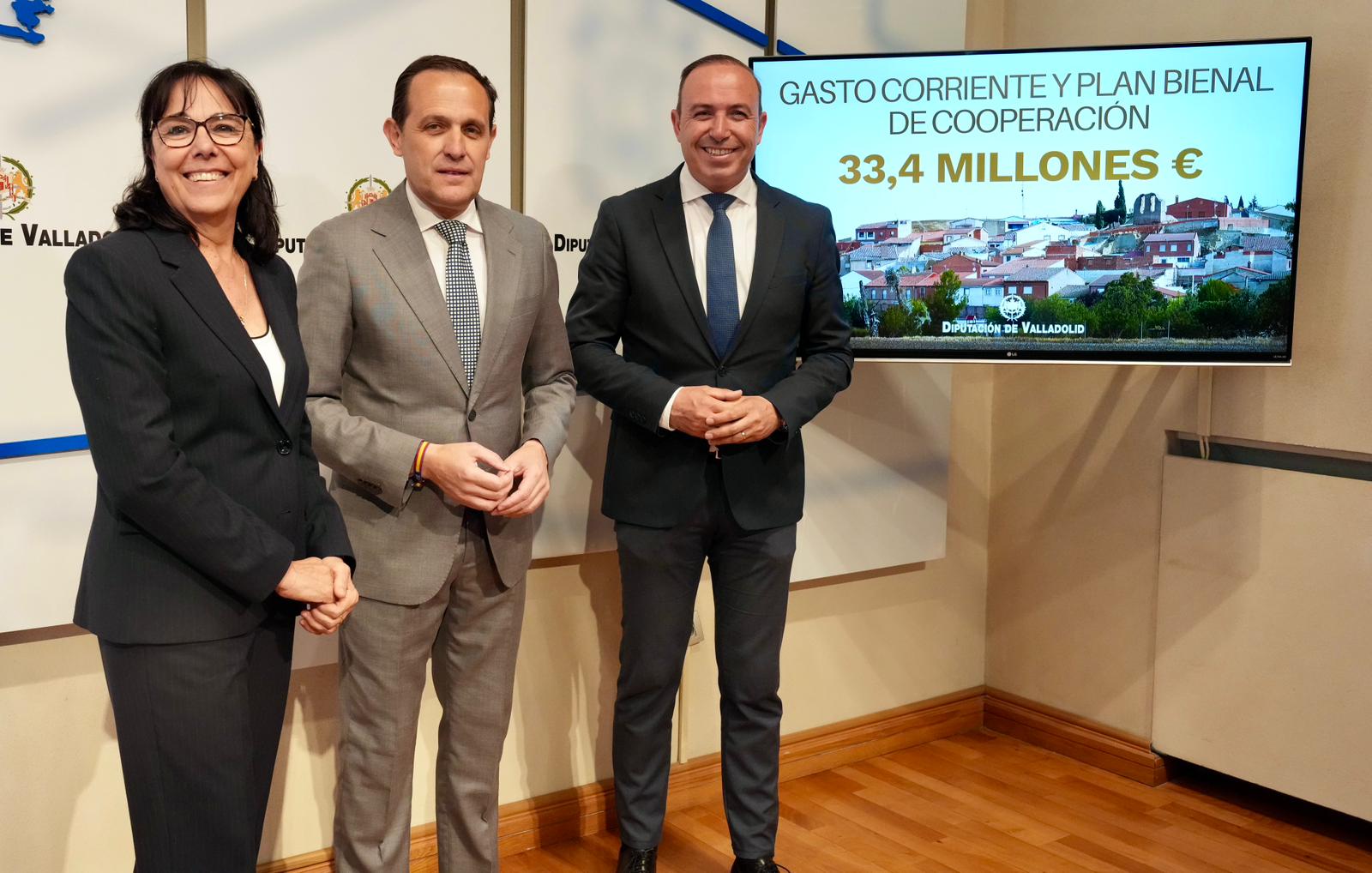 La Diputación provincial de Valladolid presenta el Plan Provincial de Cooperación y de Gasto Corriente