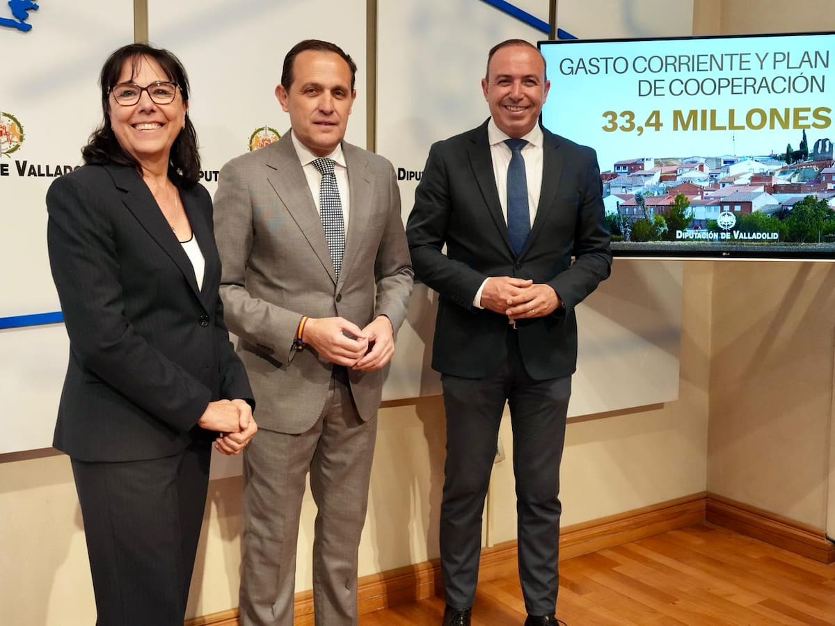 La Diputación de Valladolid moviliza más de 33 millones de euros para los municipios de la provincia