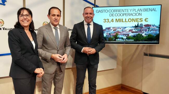 La Diputación provincial de Valladolid presenta el Plan Provincial de Cooperación y de Gasto Corriente