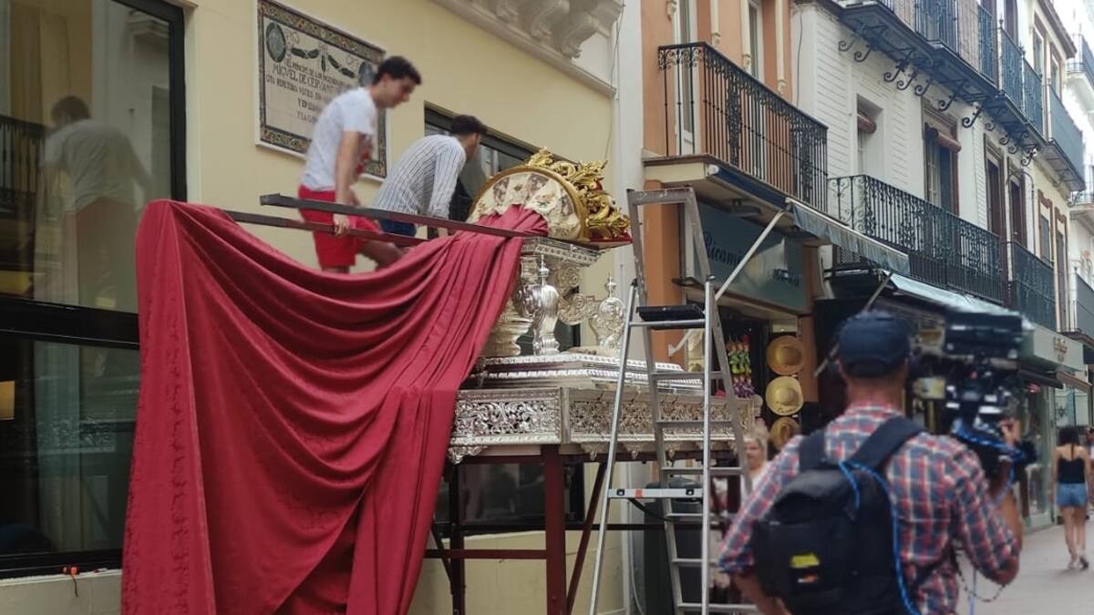 La probabilidad de lluvia altera las vísperas del Corpus, aunque de momento se mantiene la procesión del jueves