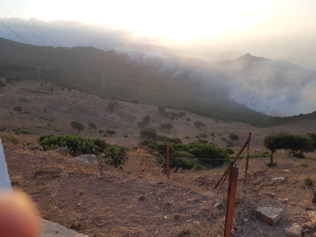 Incendio en Tarifa 