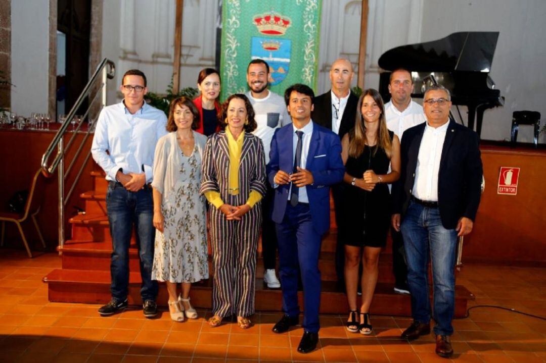 Concejales y miembros del PSOE de Teguise.