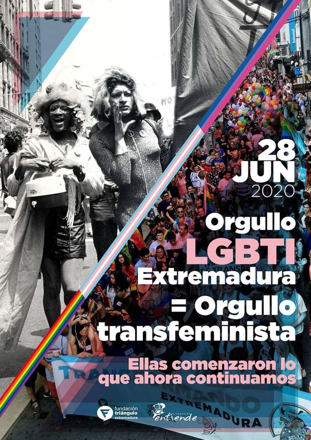 Cartel extemeño del día del Orgullo LGBTI