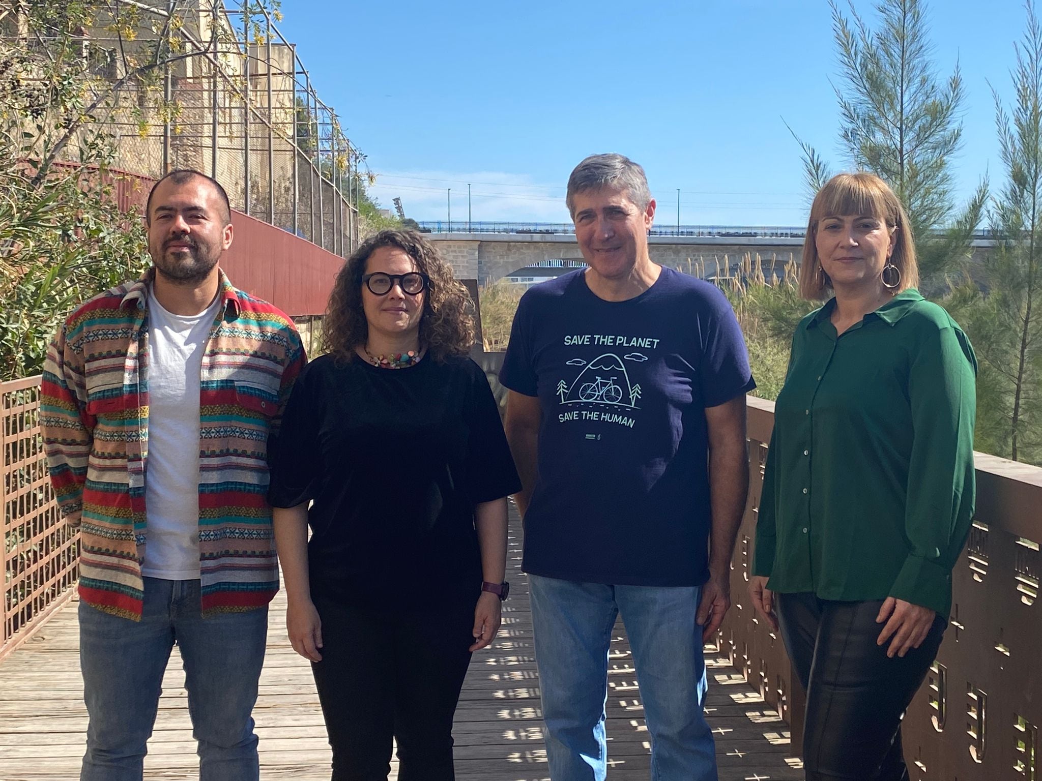 Nahuel González, Alícia Izquierdo y las nuevas incorporaciones al proyecto Miguel Rodilla y Fina Zubillaga, número 5 de la lista y representante de Podem.