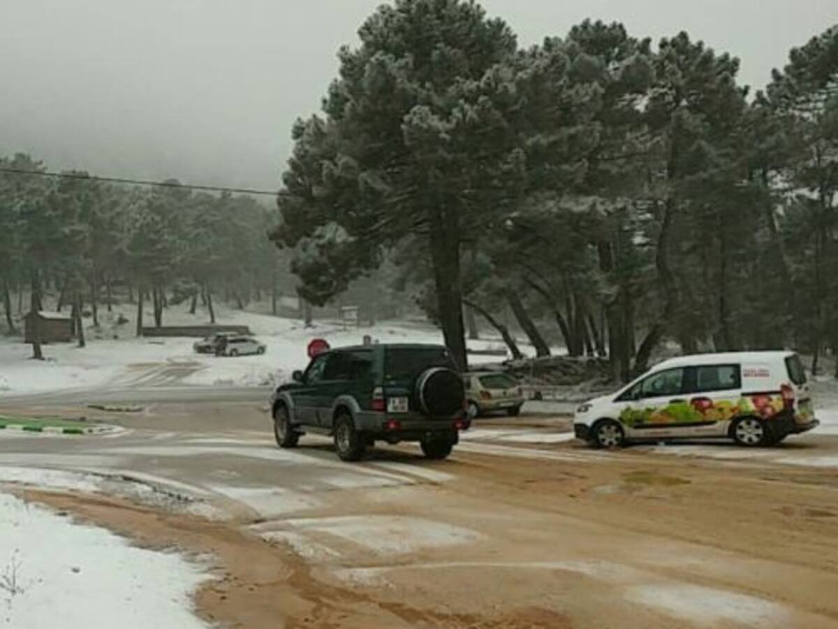 Nieve en la cabecera y lluvias en gran parte de la cuenca del Segura