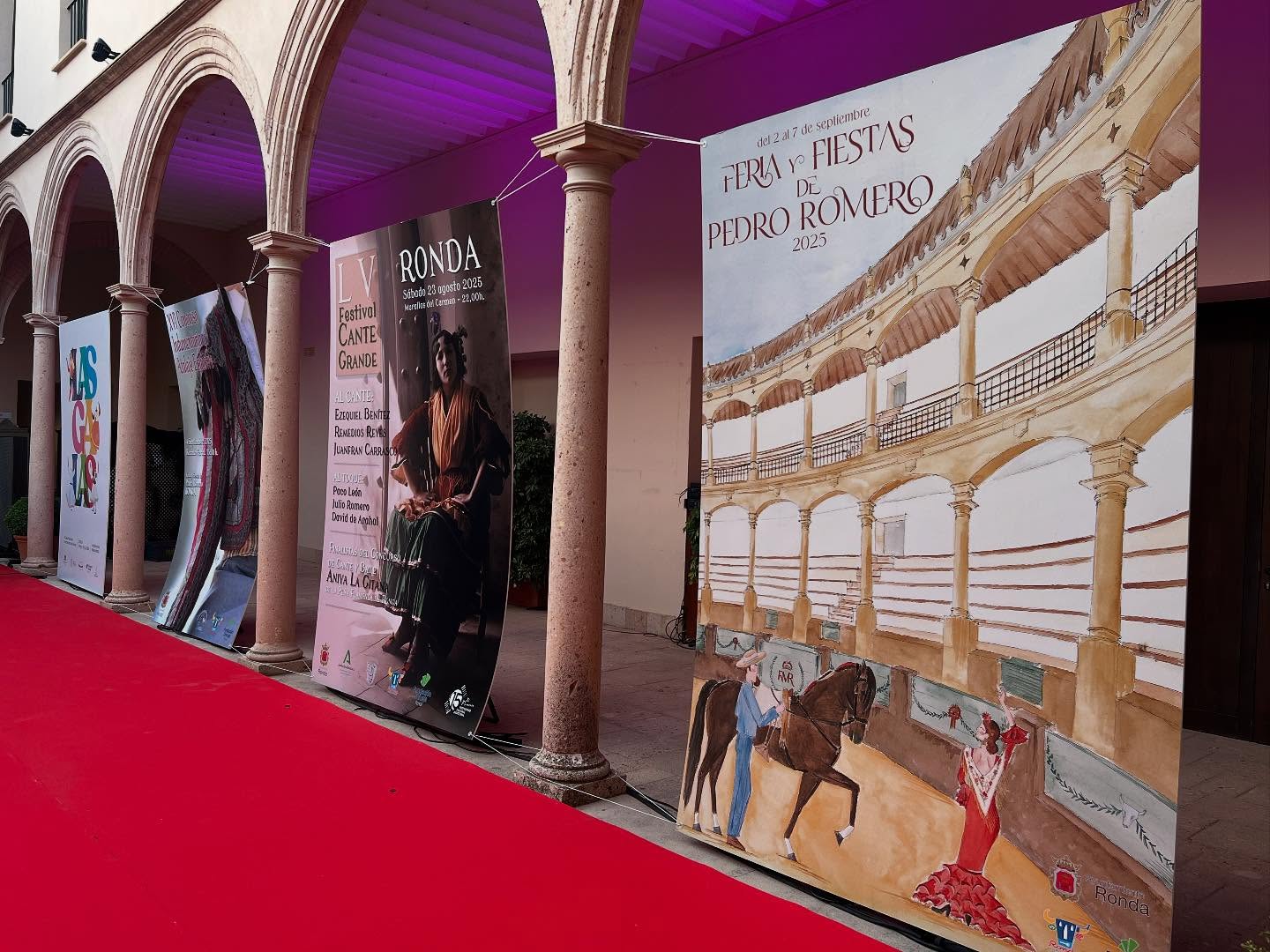 Carteles de la Feria y Fiestas de Pedro Romero 2025