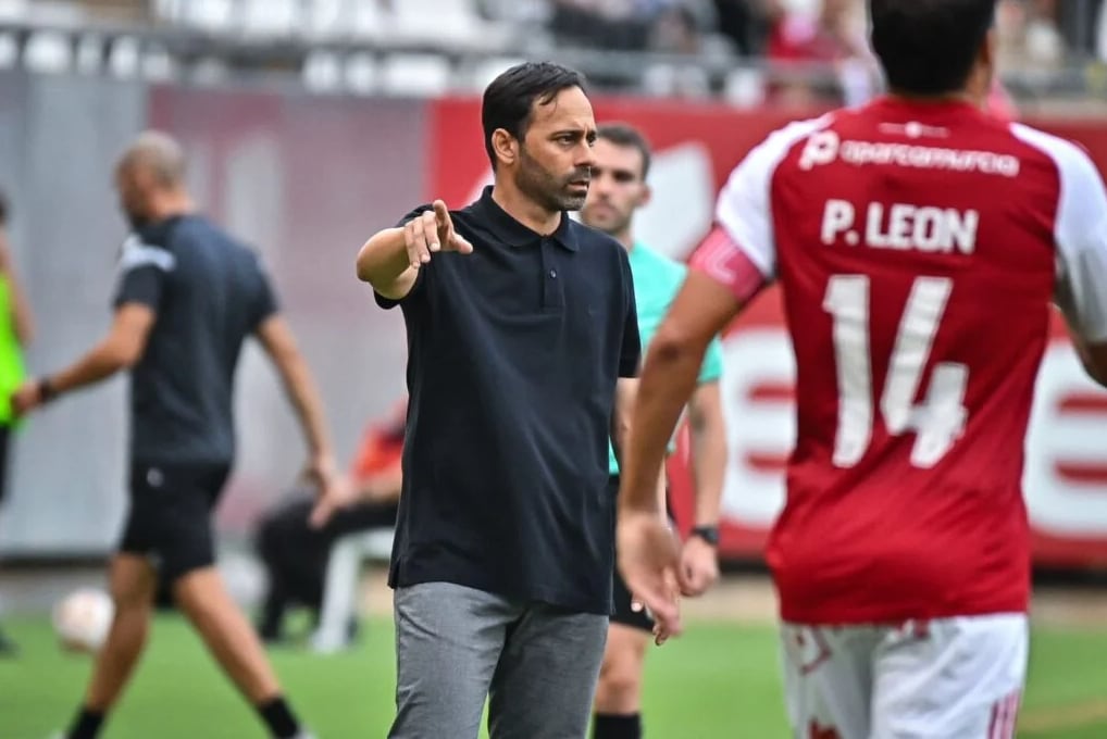 Fran Fernández en su estreno con el Real Murcia en La Condomina.