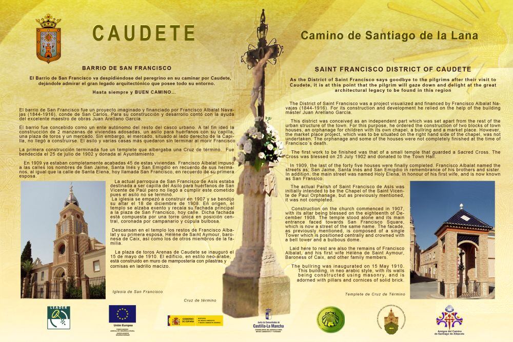 Nueva señalética del camino de santiago