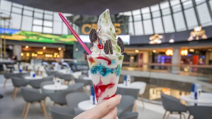 Nos damos un paseo por Parque Principado para visitar Yoyogut, Café Fnac y Gambrinus