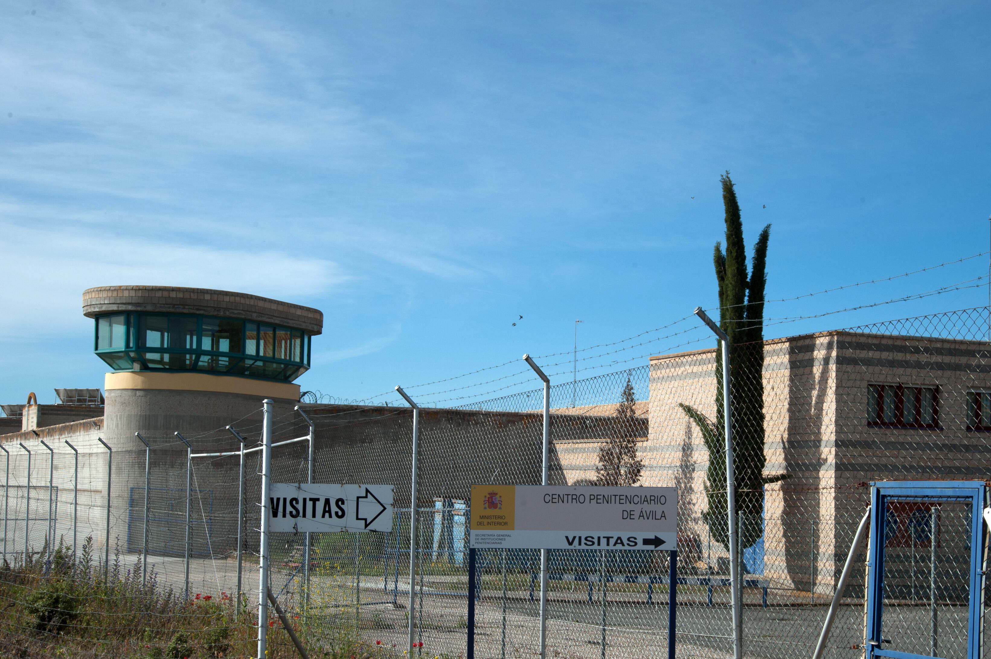 Vista general de la prisión de Brieva, en Ávila