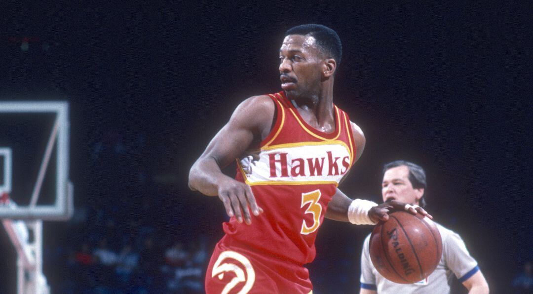 Eddie Johnson, durante un partido de los Atlanta Hawks. 