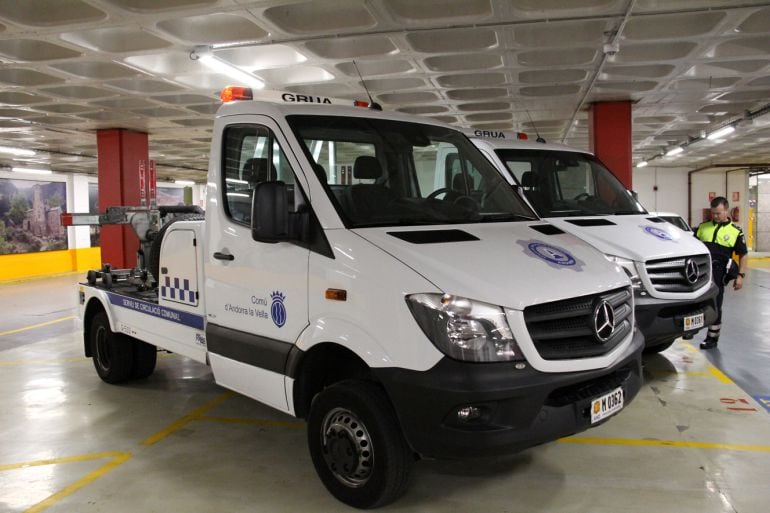 Part de la flota dels nous vehciles comunals.