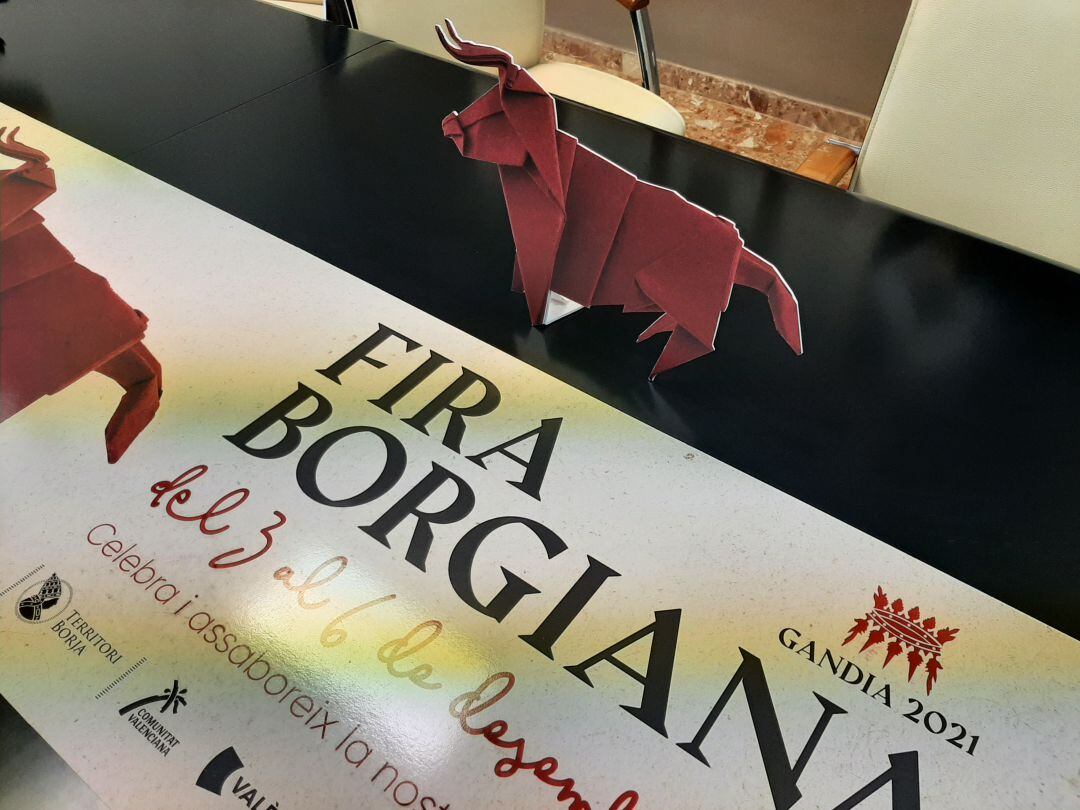 Cartel de la Fira Borgiana de Gandia