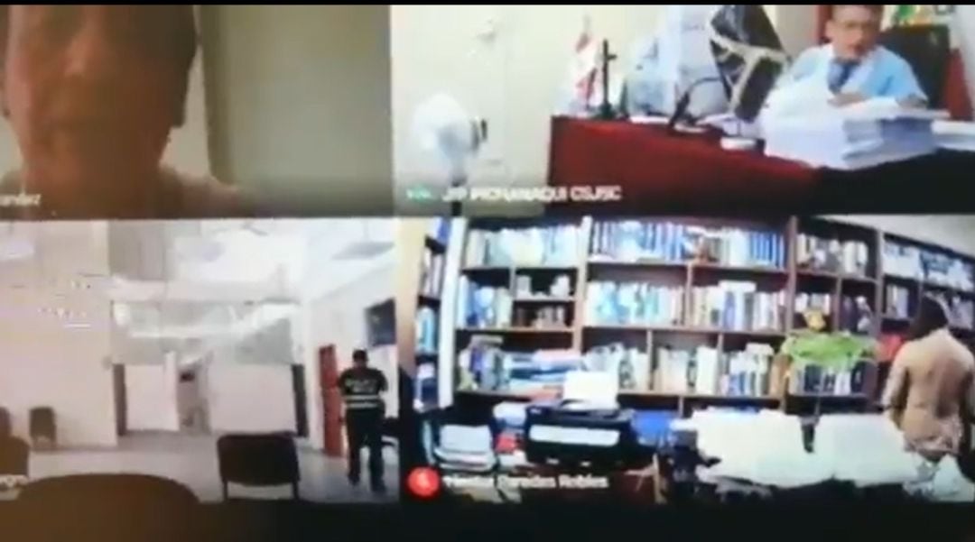 Un abogado olvida apagar la cámara y tiene relaciones sexuales en plena audiencia virtual en Perú.