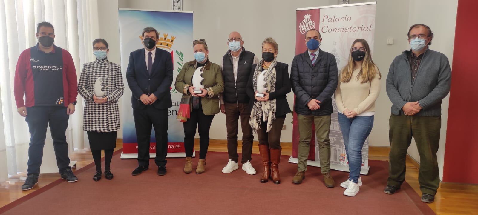 Entrega de premios del Concurso de Escaparates de Navidad en Cartagena