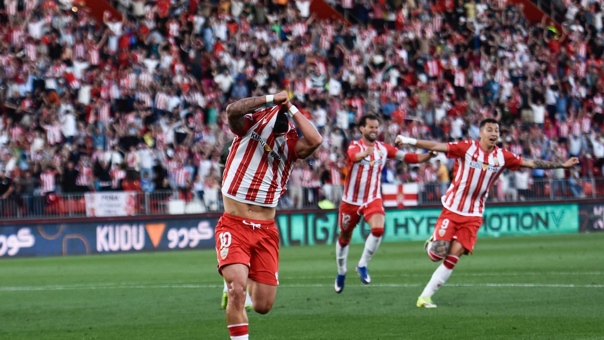 Nico Melamed se viene arriba: “Vine para ser el líder y quiero serlo del Almería”