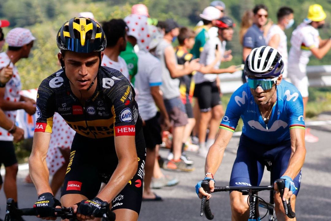 El ciclista resident Sepp Kuss es va imposar a Alejandro Valverde en la darrera etapa del Tour que va acabar a Andorra la Vella