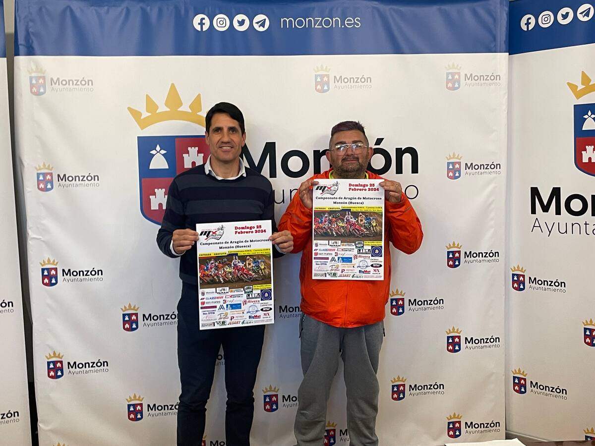 El Campeonato de Motocross de Aragón se disputa en Monzón