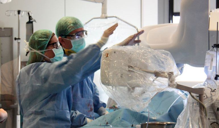 Unitat d&#039;hemodinàmica de l&#039;hospital tarragoní.