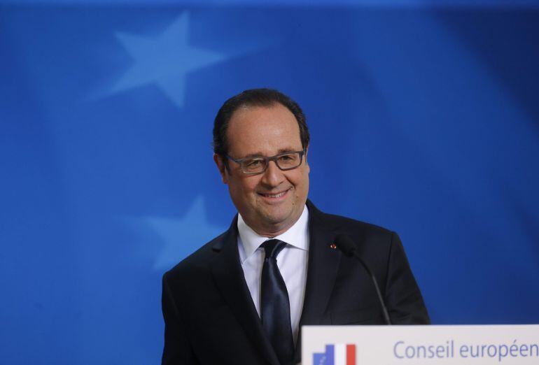 El presidente francés, François Hollande. 