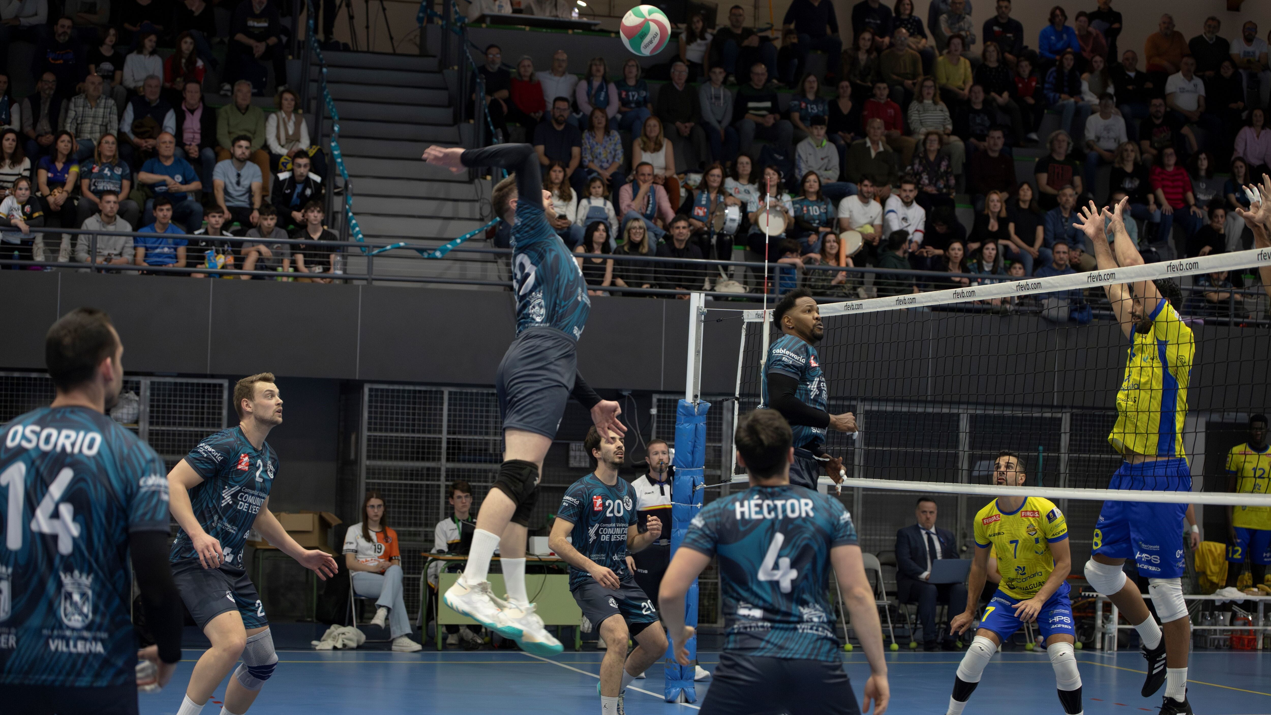 Último partido del Volei Villena Petrer en la Superliga Masculina