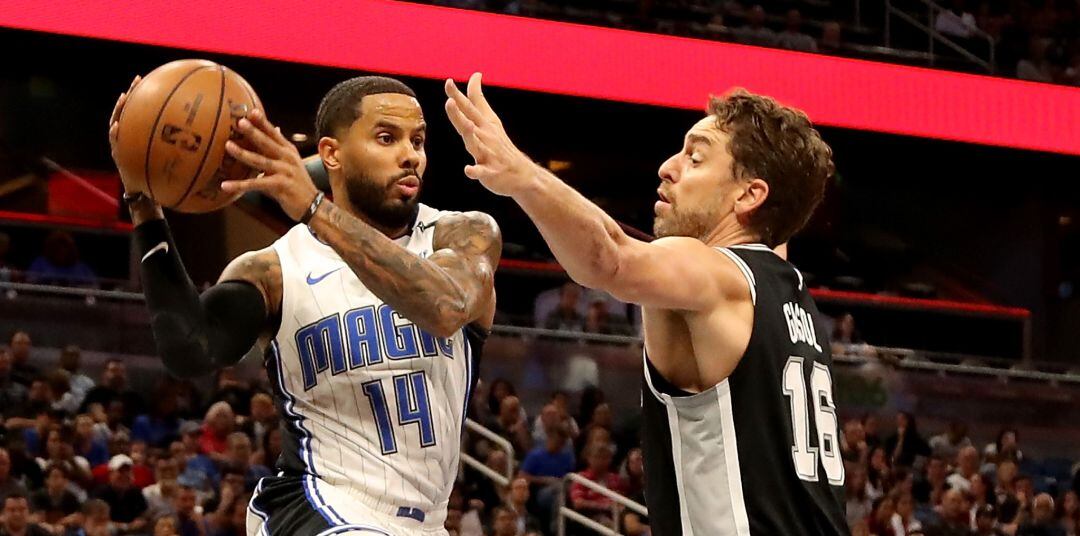 Pau Gasol, durante un partido ante los Orlando Magic