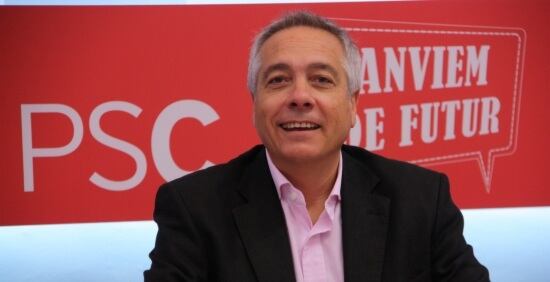 El primer secretari del PSC, Pere Navarro
