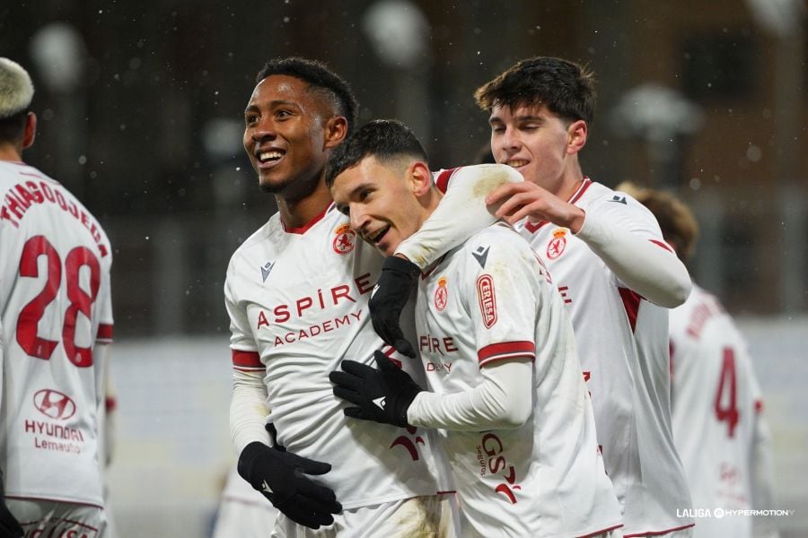 Chacón marcó el gol del empate en Andorra.