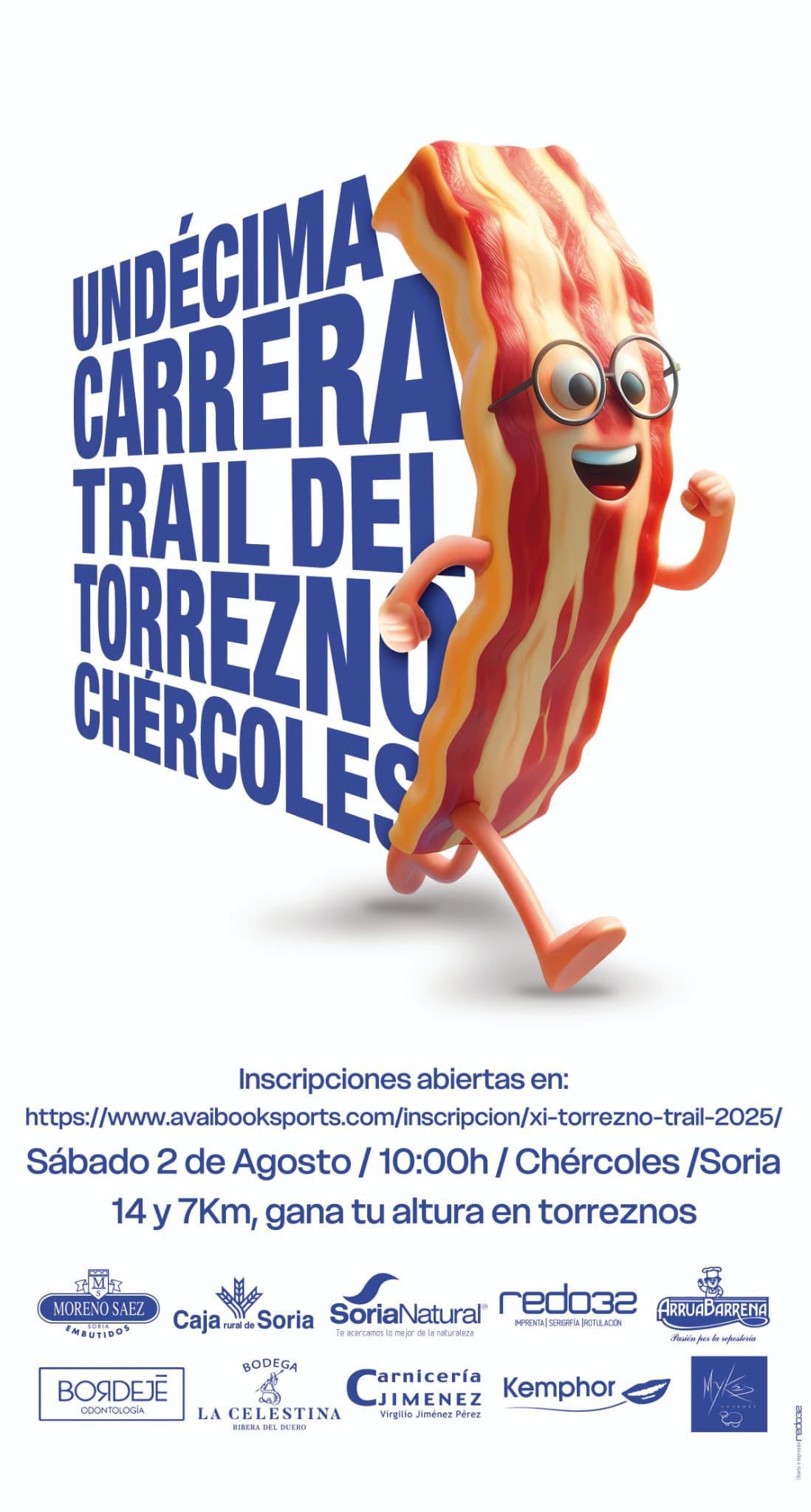Cartel carrera torrezno