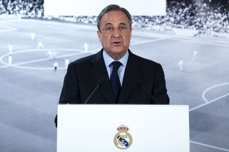 Florentino Pérez, presidente del Real Madrid