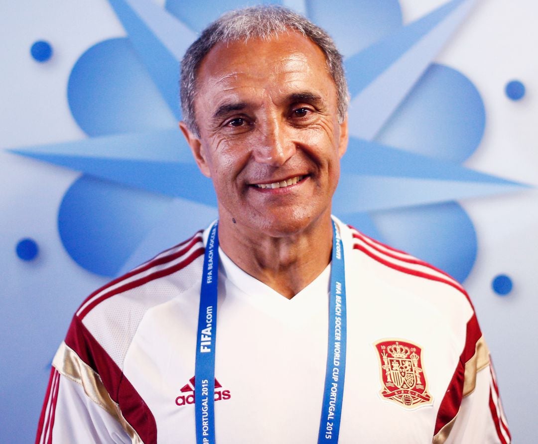 Joaquín Alonso durante su etapa como seleccionador.