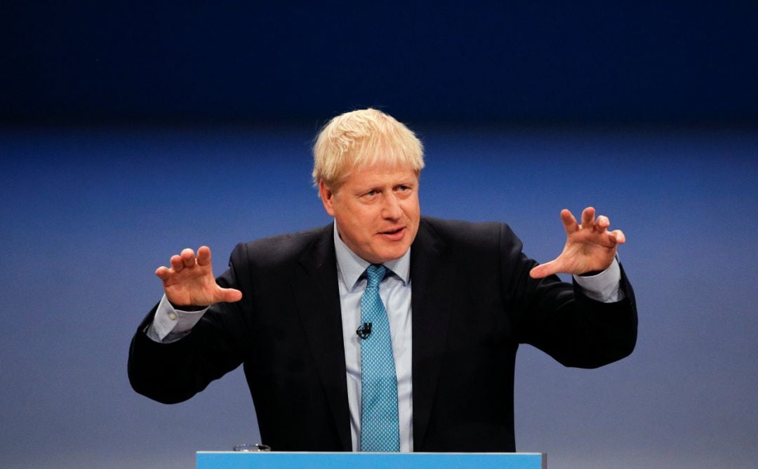 El primer ministro británico Boris Johnson.