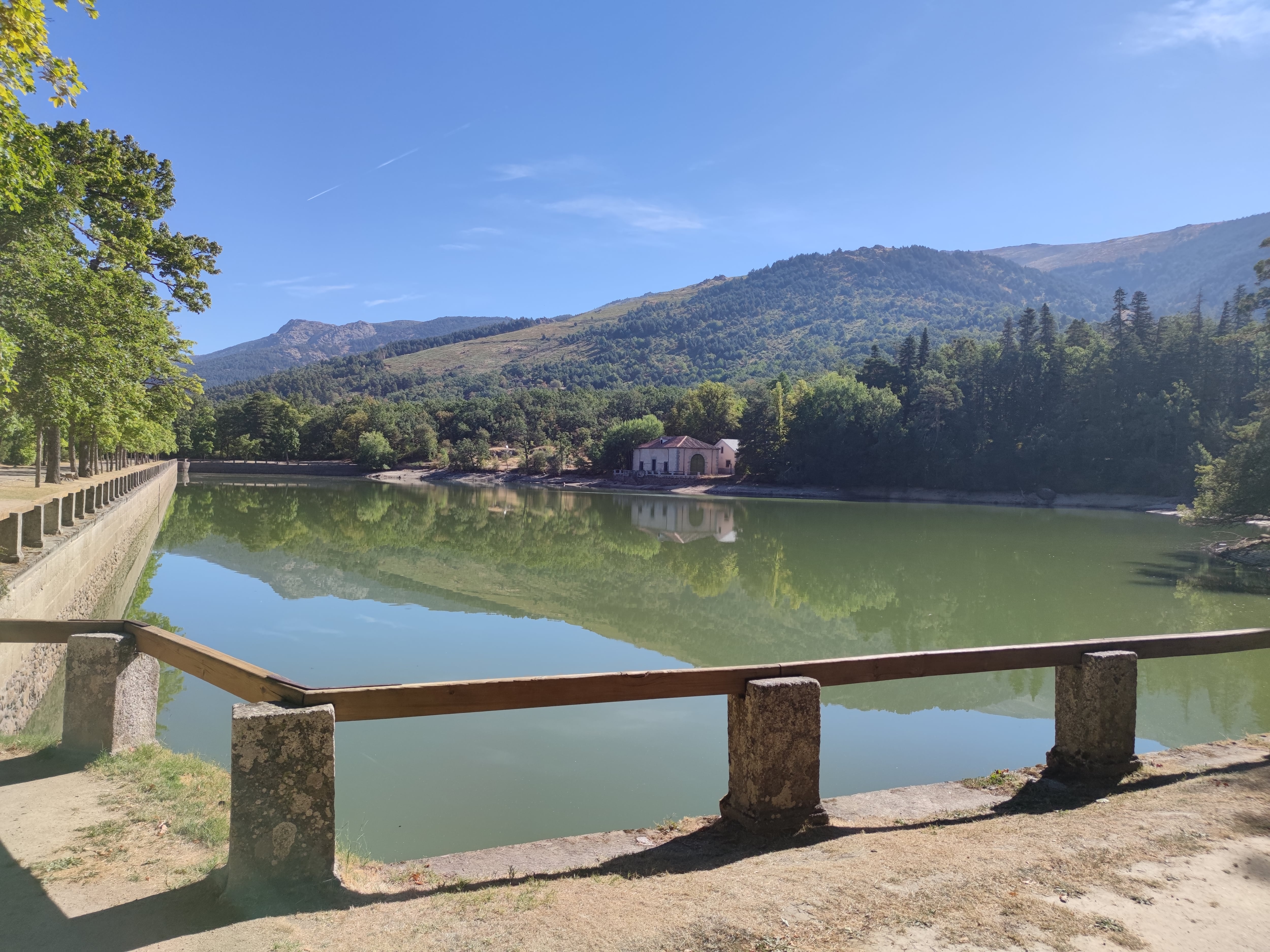 Estanque de El Mar en La Granja de San Ildefonso