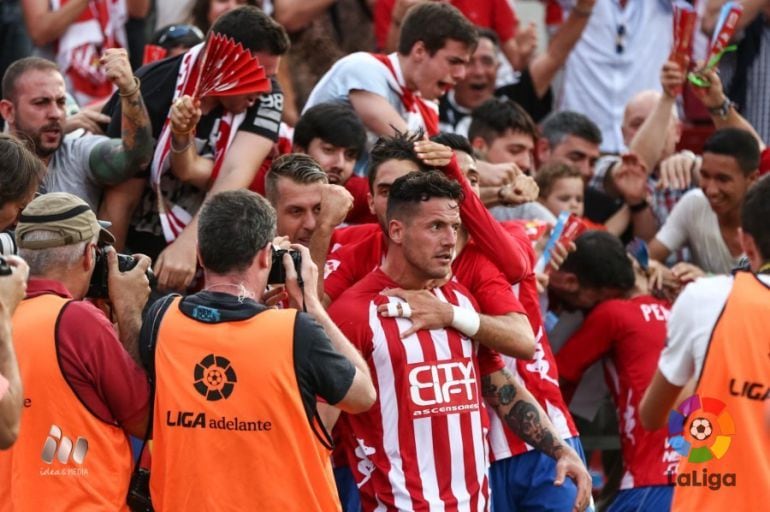 Aday després de fer el 2-1 que igualava l'eliminatòria.