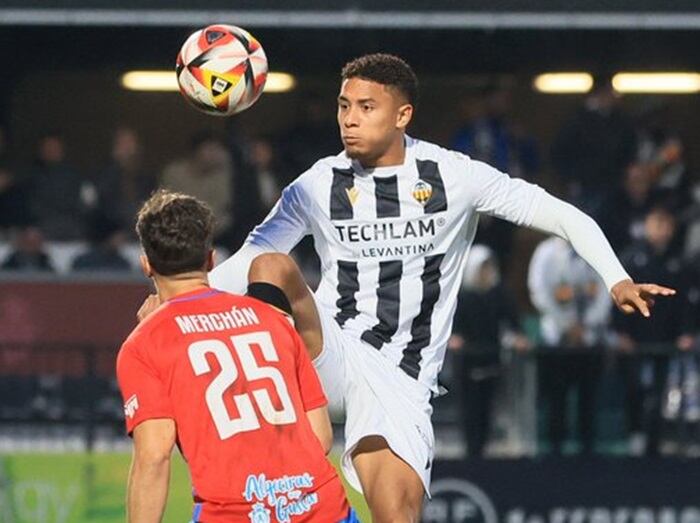 Un momento del partido