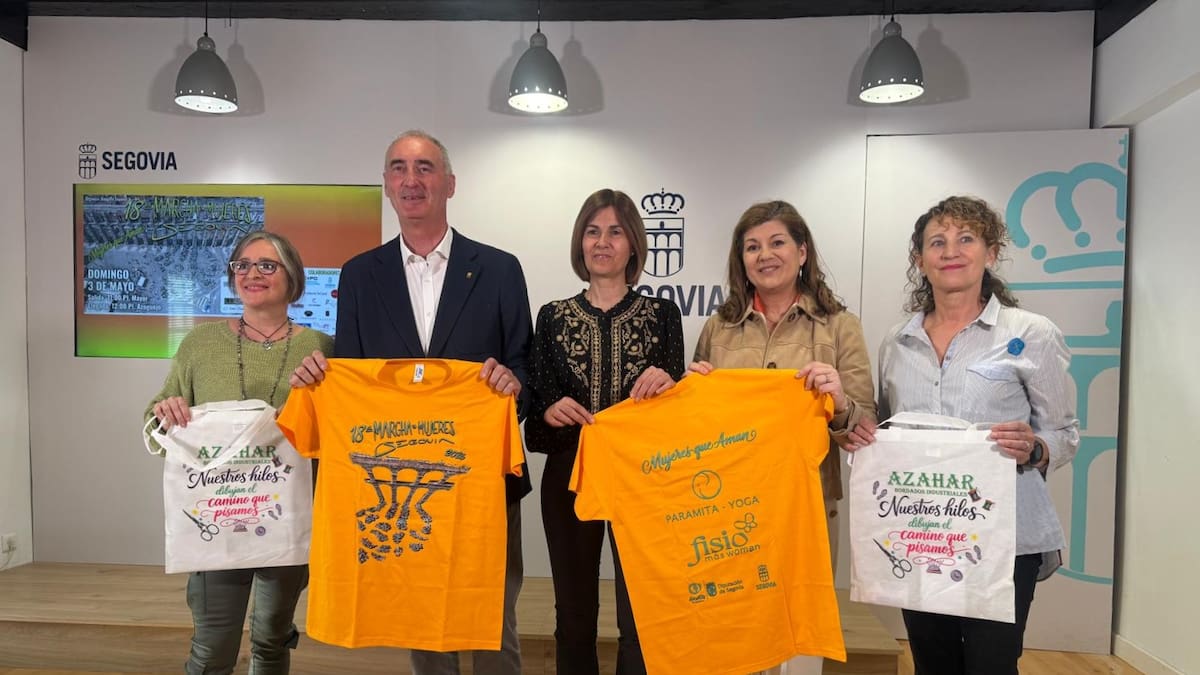 La Marcha de Mujeres de Segovia se celebra el 3 de mayo bajo el lema “Mujeres que aman”