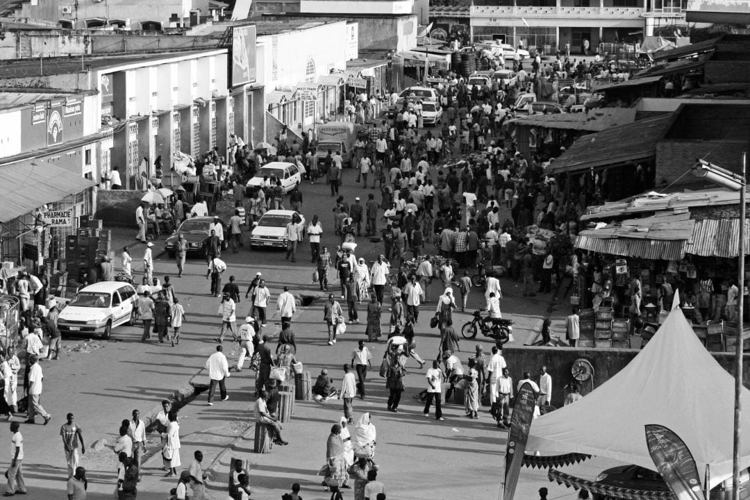 Calles de Bujumbura en Burundi. 