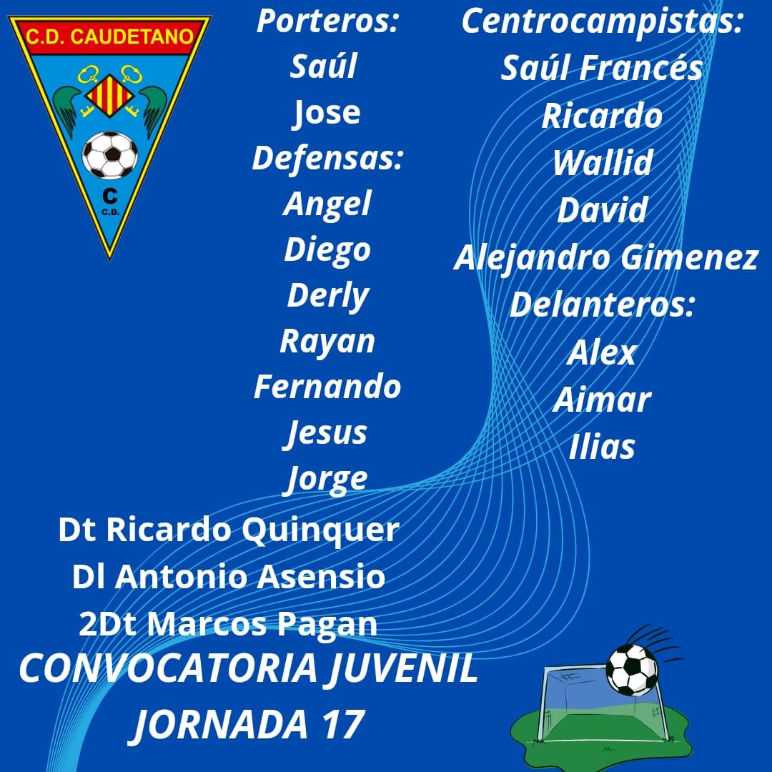 Convocatoria juvenil