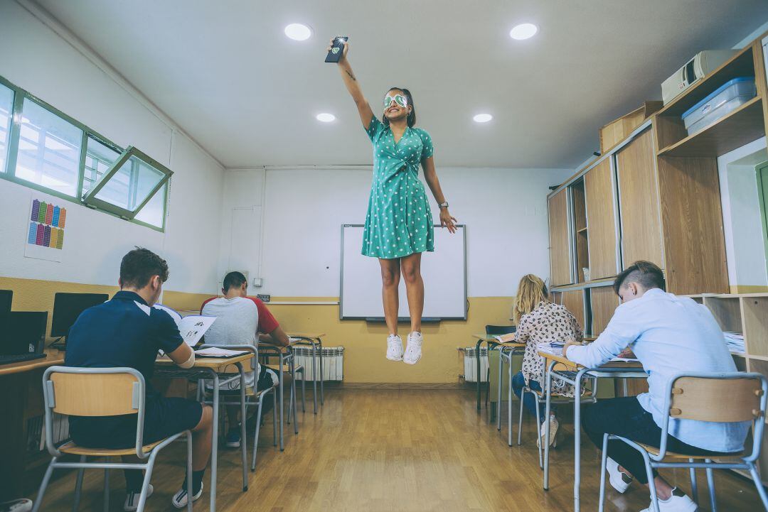 Fotografía ganadora 'Superheroína'