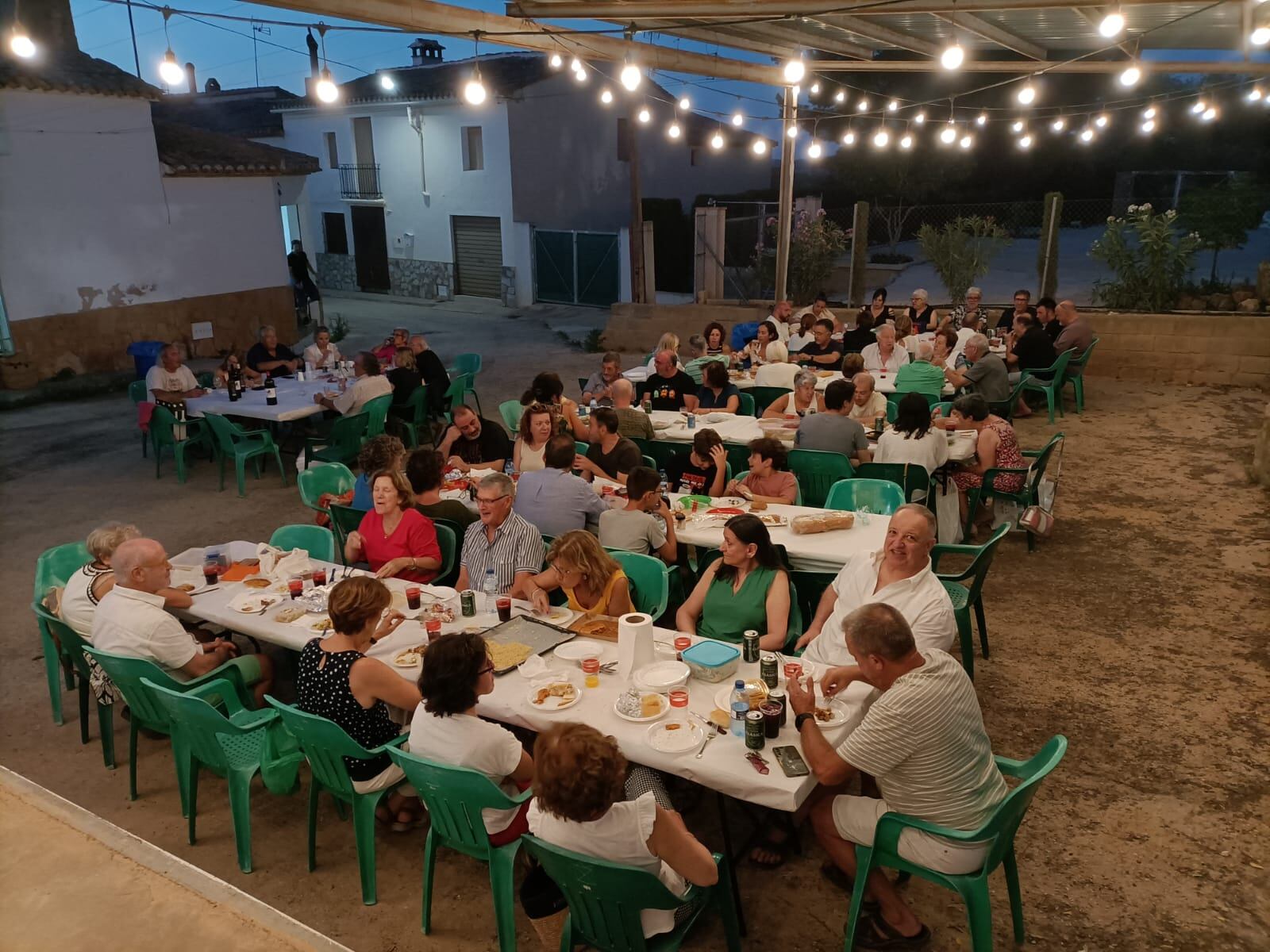 Cena a la fresca en La Zafra