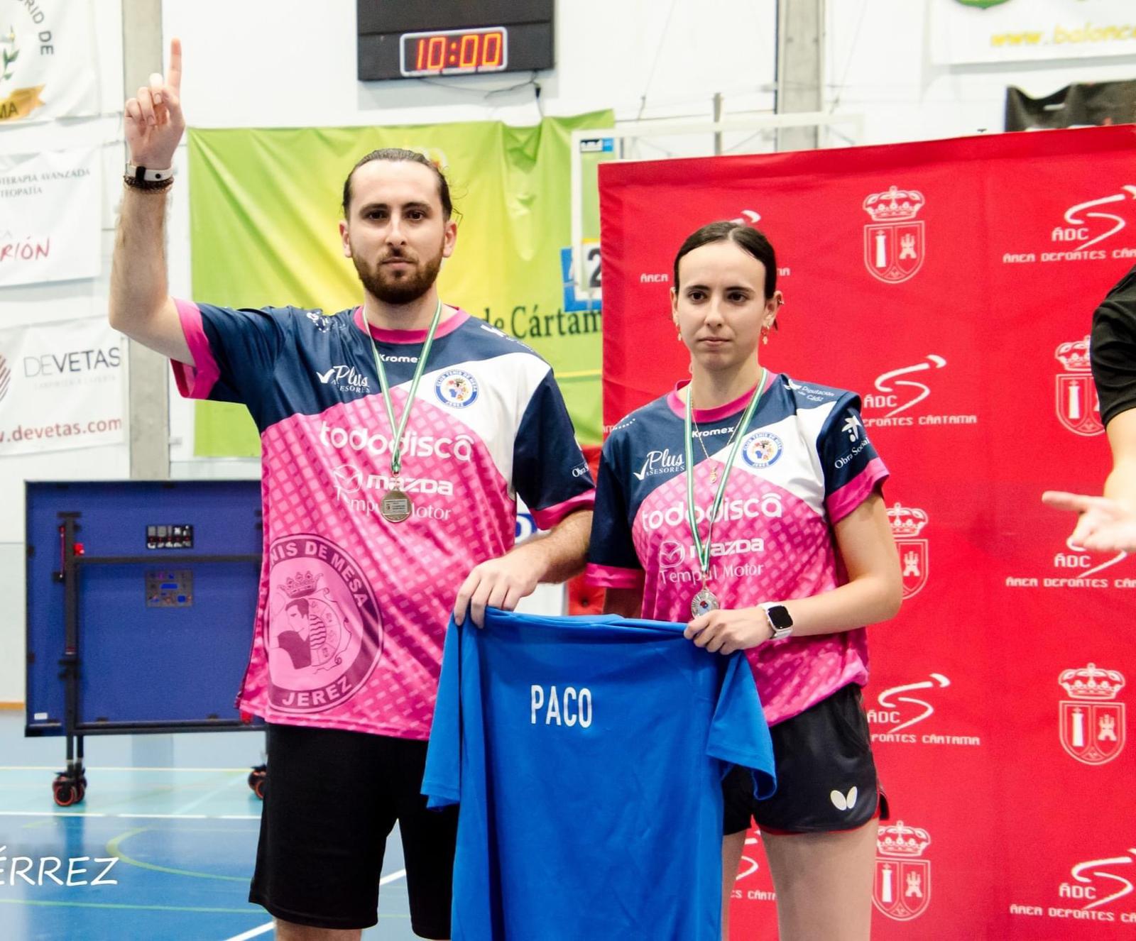 Fran y Rosalía Flor le dedicaron a su padre el éxito deportivo