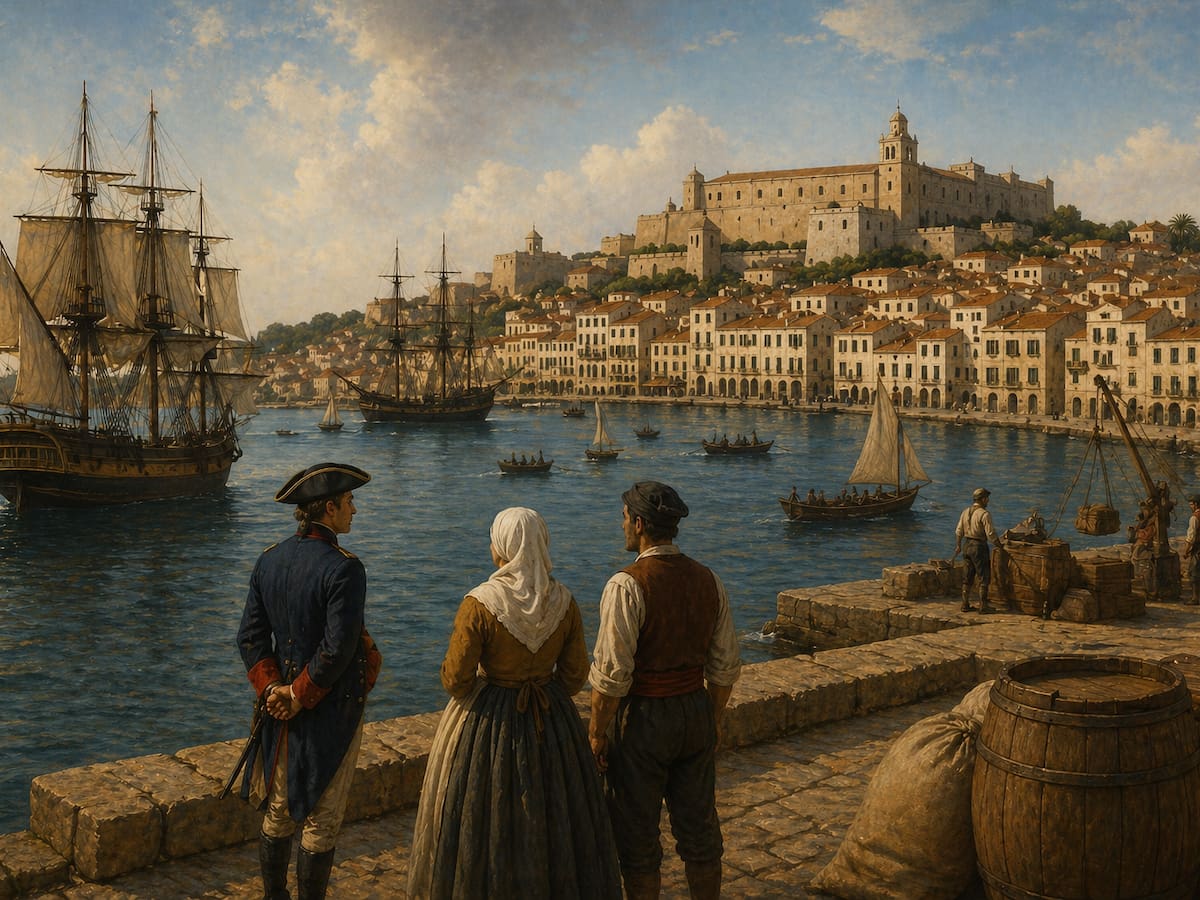 Píndoles de història de Menorca. Al voltant del 1802