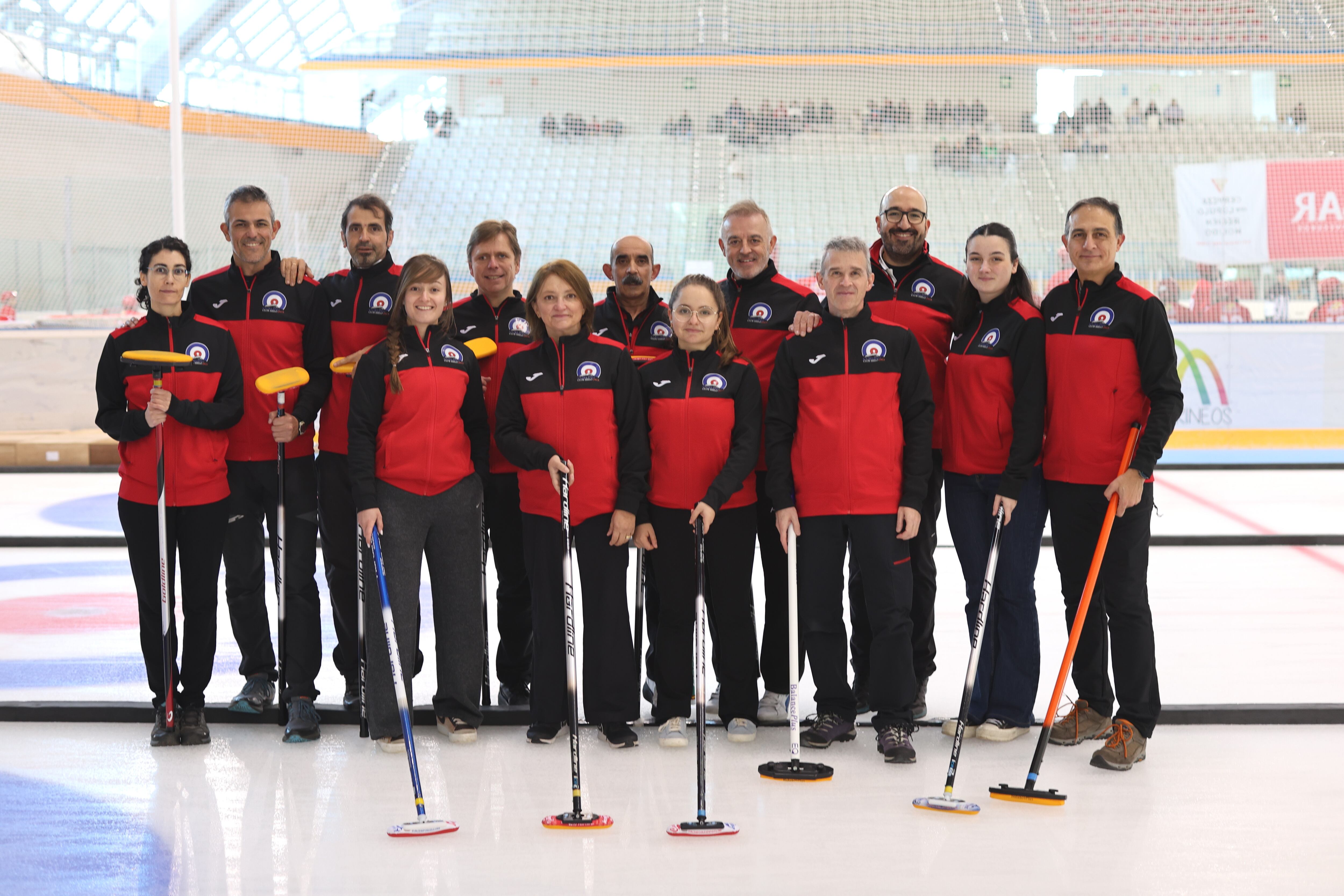 Deportistas del CH Jaca que participan en este campeonato