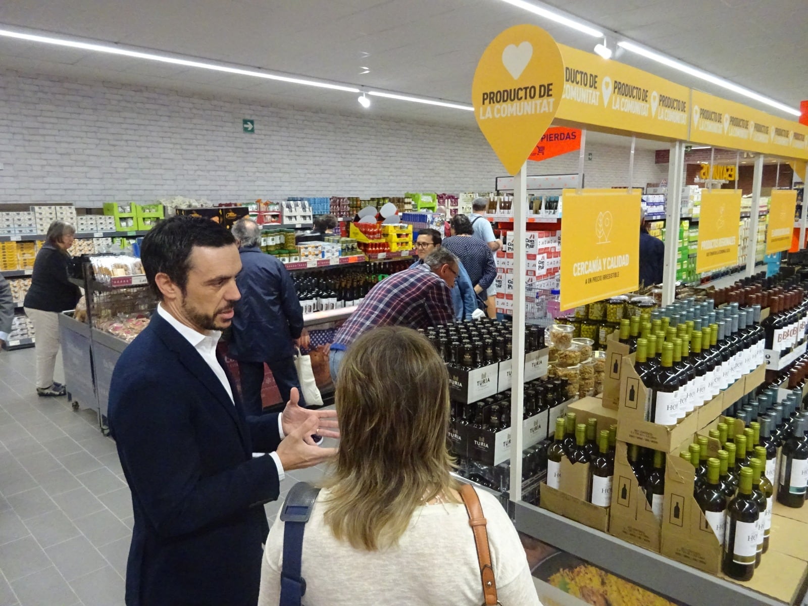 Inauguración del segundo supermercado ALDI en Dénia.