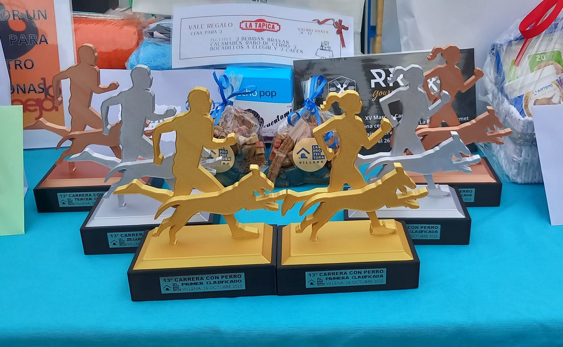 Trofeos de la marcha y la carrera