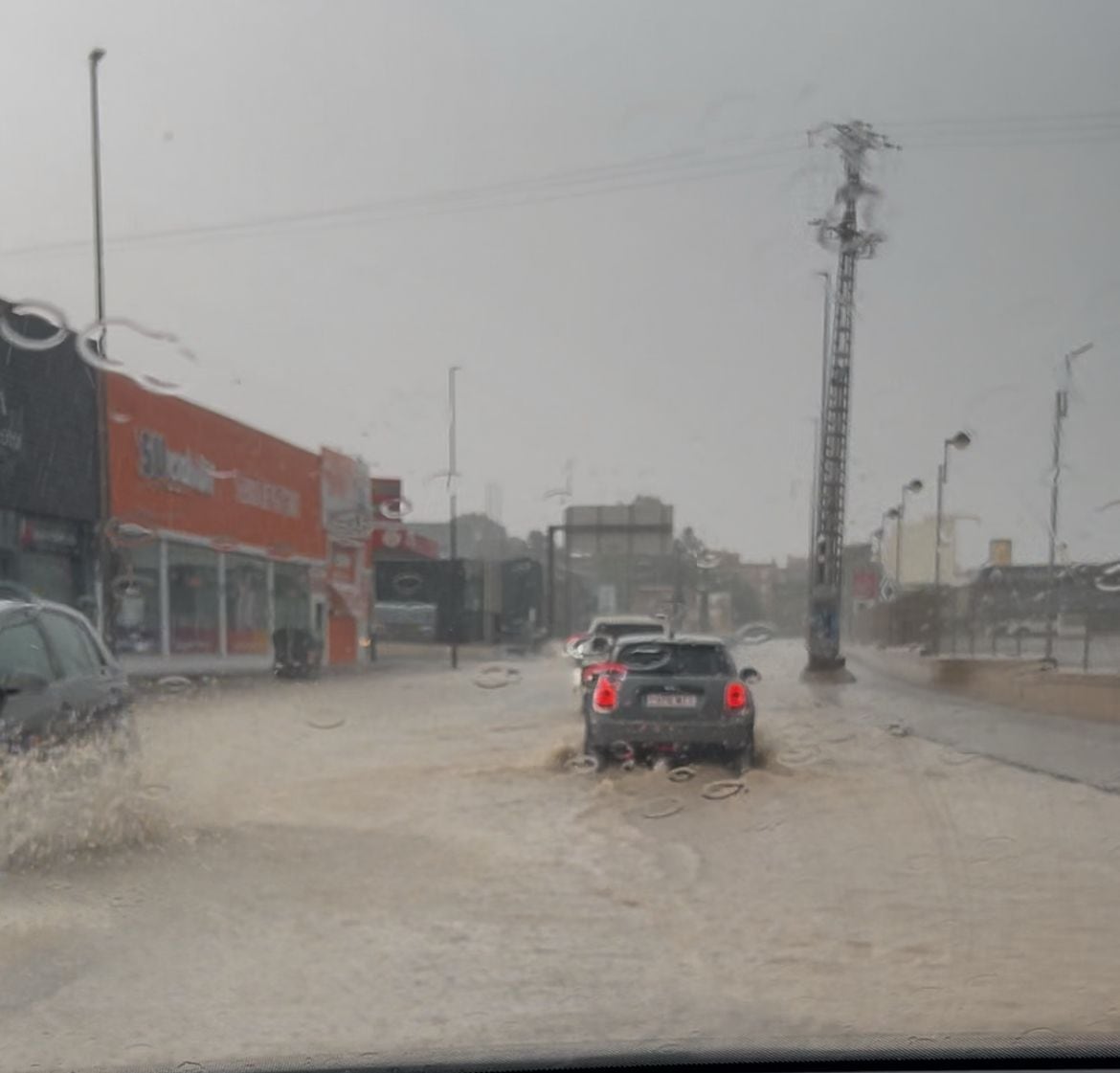 Lluvias caídas en Media Sala, Cartagena