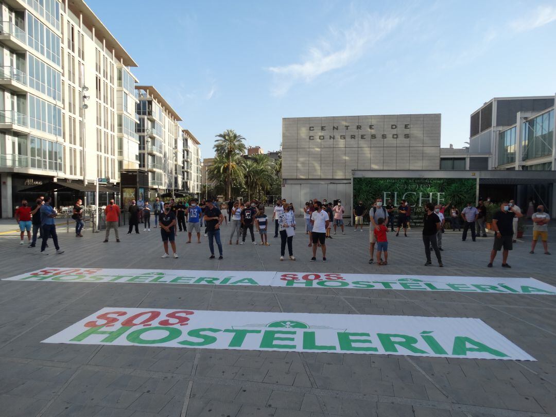 Protesta de la Hostelería de Elche