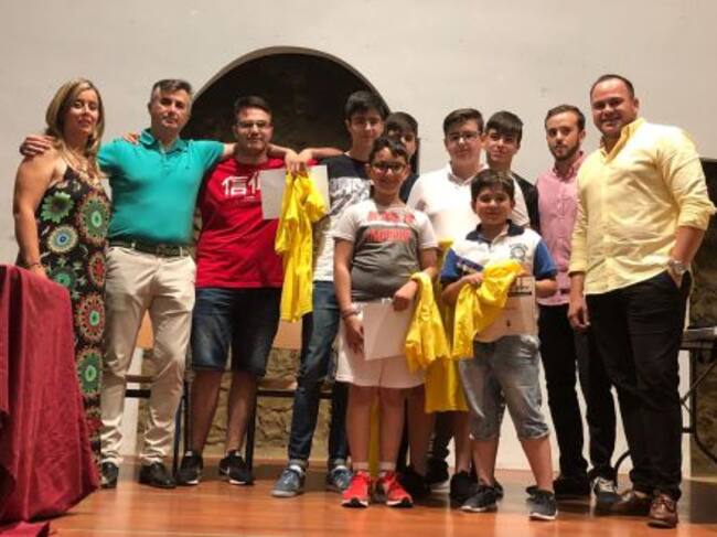 En el acto tambien se homenajeó a los entrenadores