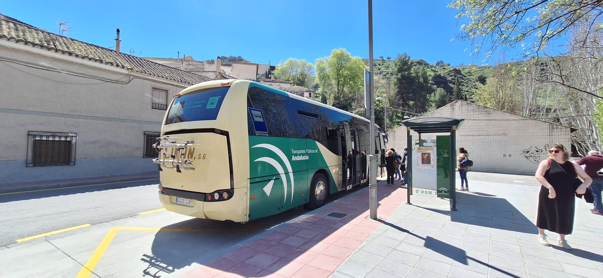 Nuevo apartadero para buses